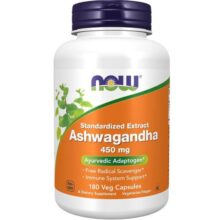 آشواگاندا ناو 450 میلی گرم 180 عدد NOW Ashwagandha