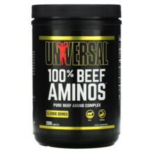 آمینو بیف یونیورسال 200 عددی Universal Nutrition 100% Beef Aminos