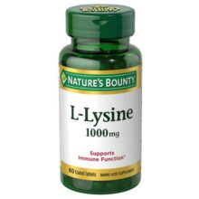 ال لیزین نیچرز بونتی NATURES BOUNTY L-Lysine 1000MG