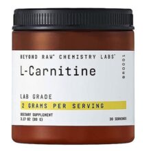 ال کارنیتین جی ان اس GNC Beyond Raw Chemistry Labs L-Carnitine