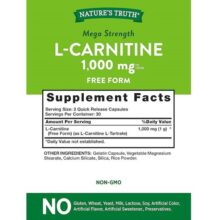 ال کارنیتین نیچرز تریث Nature’s Truth L Carnitine 1000mg 662688df7bd0c.jpeg