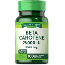 بتاکاروتن نیچرز تریث Nature’s Truth BetaCarotene 25000 IU 6626a365abc97.jpeg