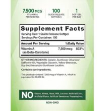 بتاکاروتن نیچرز تریث Nature’s Truth BetaCarotene 25000 IU 6626a36ada204.jpeg
