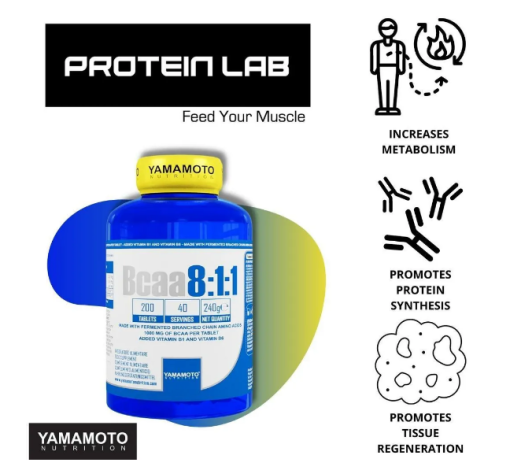 بی سی ای ای BCAA 8:1:1 یاماموتو قرصی 180 عددی 66853f8b5913a.png