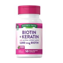 بیوتین نیچرز تریث Natures Truth Biotin + Keratin
