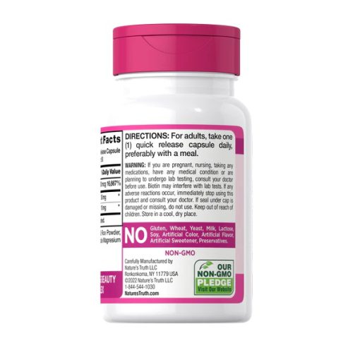 بیوتین نیچرز تریث Natures Truth Biotin + Keratin 6626a35137571.jpeg