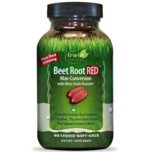ریشه چغندر قرمز اروین نچرالز حاوی نیتریک اکسید بوستر 60 عدد
