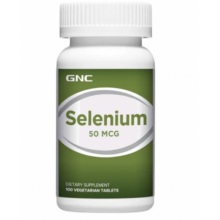 سلنیوم جی ان سی 50 میکروگرم GNC SELENIUM 50 MCG