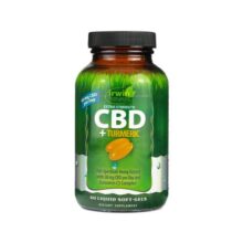 سی بی دی و عصاره زردچوبه اروین نچرالز Irwin Naturals CBD +Turmeric Extra Strength