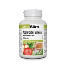 عصاره سرکه سیب همراه با چای سبر متا اسلیم وبر نچرالز