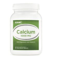 قرص کلسیم 1000 میلی گرمی جی ان سی 90 تایی GNC Calcium 1000 MG