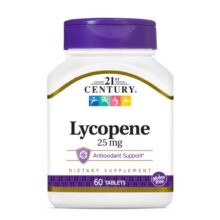 لیکوپن سنتری 25 میلی گرم 60 عدد 21st Century Lycopene