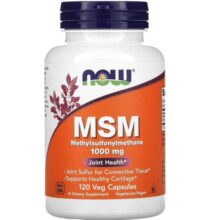 متیل سولفونیل متان ناو 1000 میلی گرم 120 عدد NOW MSM