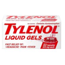 مسکن تیلنول لیکوید ژل 325 میلی گرمی 32 عددی Tylenol Liquid Gel