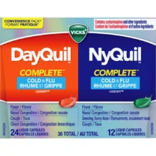 مسکن روز و شب Vicks DayQuil and NyQuil COMPLETE Cold Flu
