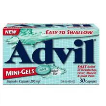 مسکن مینی ژل ادویل 30 عدد Advil Mini-Gels