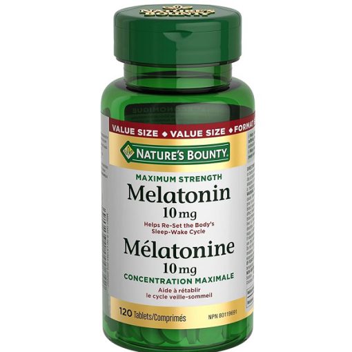 ملاتونین نیچرز بونتی 10 میلی گرم 120 عدد Nature’s Bounty Melatonin 662d54773ced9.jpeg