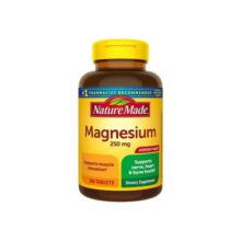 منیزیم 250 میلی گرم نیچرمید Magnesium 250 mg Tablets Nature Made