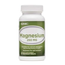 منیزیم جی ان سی 250 میلی گرم GNC MAGNESIUM