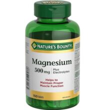 منیزیم نیچرز بونتی 500 میلی گرم 150 عدد به همراه الکترولیت 6626a228def9a.jpeg