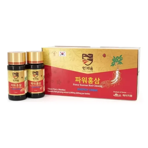 نوشیدنی انرژی زا جینسینگ قرمز کره ای 75 میل New Power Red Ginseng Drink 6651ee5dbb988.webp
