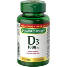 ویتامین D3 نیچرز بونتی 500 عددی Nature’s Bounty Vitamin D3 1000IU 6627cebb80119.jpeg