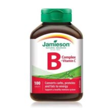 ویتامین ب کمپلکس و ویتامین سی جمیسون 100 عدد Jamieson B-Complex + Vitamin C