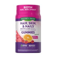 پاستیل تقویت کننده مو، ناخن و پوست نیچرز تریث حاوی بیوتین