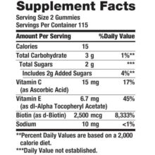 پاستیل تقویت کننده پوست، مو و ناخن نیچرز بونتی 230 عدد 6651e6bf54f2a.jpeg