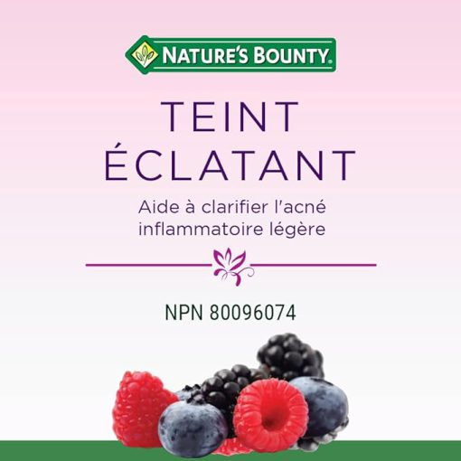 پاستیل زینک نیچرز بونتی Nature’s Bounty Clear Complexion 6654dd7c5c302.jpeg