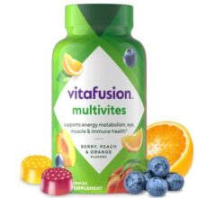 پاستیل مولتی وایتز ویتافیوژن 70 عددی vitafusion MultiVites Gummy Vitamin