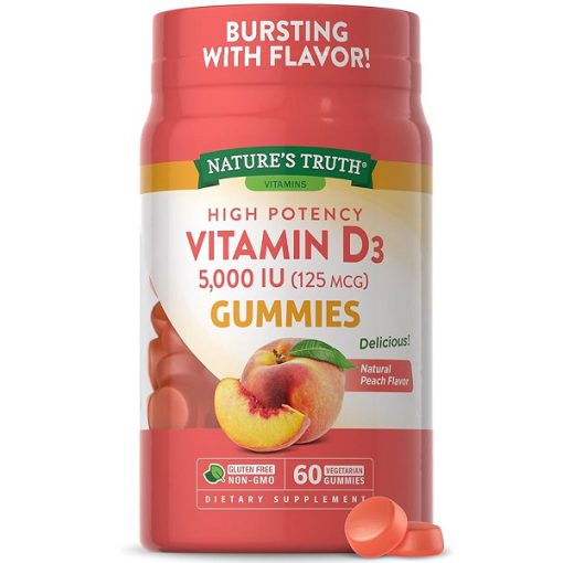 پاستیل ویتامین دی نیچرز تریث Nature’s Truth Vitamin D3 6626a30e63272.jpeg