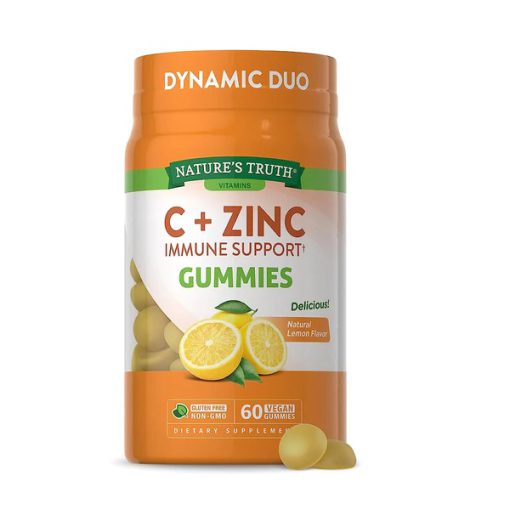 پاستیل ویتامین سی و زینک نیچرز تریث Natures Truth Vitamin C Zinc 6626a2f661234.jpeg