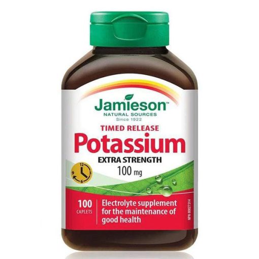 پتاسیوم جمیسون 100 میلی گرم 100 عدد Jamieson Potassium 6654df4eedb25.jpeg