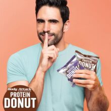 پروتئین بار دونات بادی اتک 60 گرم BODY ATTACK PROTEIN DONUT 6686e7e4e2db1.jpeg