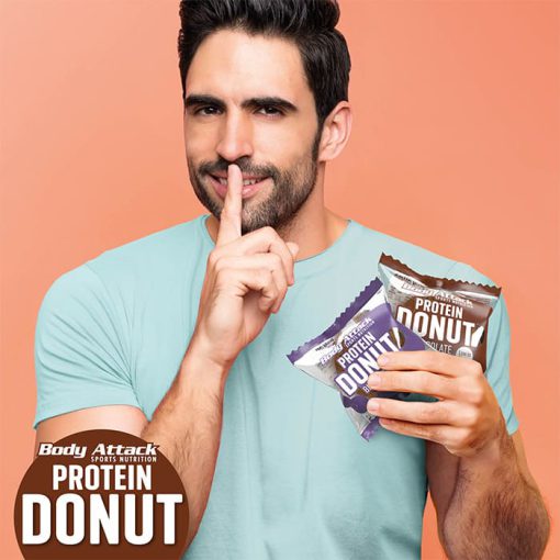 پروتئین بار دونات بادی اتک 60 گرم BODY ATTACK PROTEIN DONUT 6686e7e4e2db1.jpeg