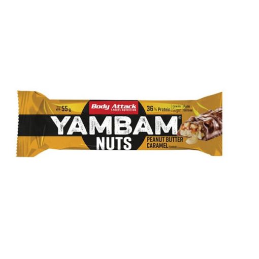 پروتئین بار یام بام بادی اتک 55 گرم BODY ATTACK YAMBAM NUTS 6686e7f8ee0a8.jpeg