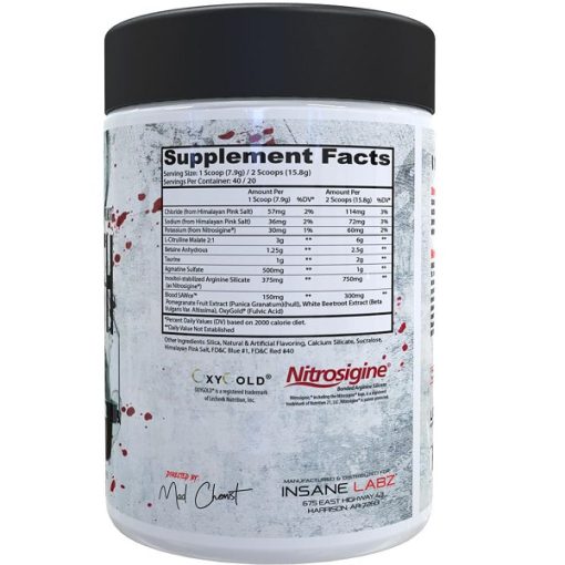 پمپ بدون محرک سری اره اینسین لبز INSANE LABZ SAW BloodBath 6654a3461b039.jpeg