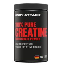 پیور کراتین بادی اتک 500 گرم Body Attack 100% Pure Creatine