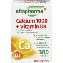 کلسیم و ویتامین دی آلتافارما Altapharma Calcium 1000 + Vitamin D3