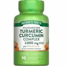 کمپلکس زردچوبه و کورکومین نیچرز تریث 2000 میلی گرم 90 عدد
