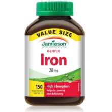 کپسول آهن جمیسون 28 میلی گرم 150 عدد Jamieson Gentle Iron