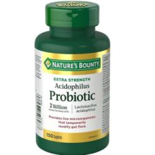 کپسول اسیدوفیلوس پروبیوتیک نیچرز بونتی Nature’s Bounty Acidophilus Probiotic