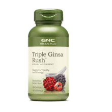 کپسول جینسینگ و گوارانا جی ان سی GNC Triple Ginsa Rush