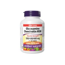 گلوکزامین کندرویتین MSM وبر نچرالز Webber Naturals Glucosamine Chondroitin MSM