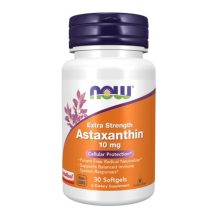 آستاگزانتین 10 میلی گرمی ناو 30 عددی NOW Astaxanthin, Extra Strength 10 mg Softgels