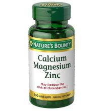 کپسول کلسیم منیزیم زینک نیچرز بونتی 100 عدد