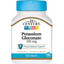 پتاسیم گلوکنات سنتری 21st Century Potassium Gluconate